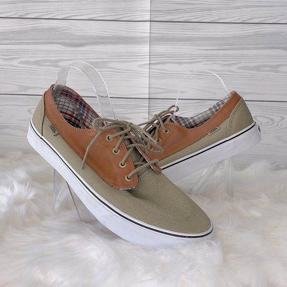 Vans Shoes Mens Vans Boat Shoes Poshmark